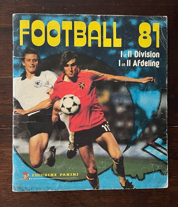 Panini - Football 81 Belgium - Complete album + 51 Loose stickers