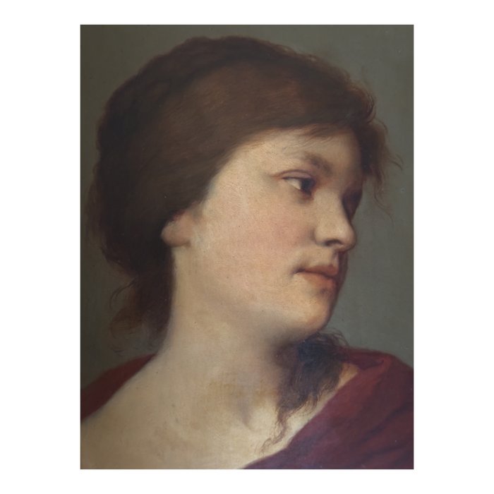 Gabriel Cornelius Ritter von Max (1840-1915) - A portrait of a young lady