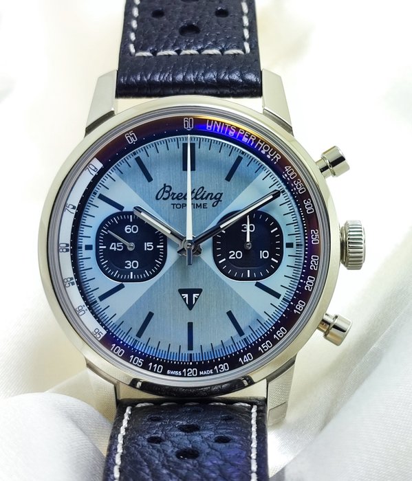 Breitling - Top Time B01 Triumph "Ice Blue" - AB01764A1C1X1 - Mænd - 2011-nu