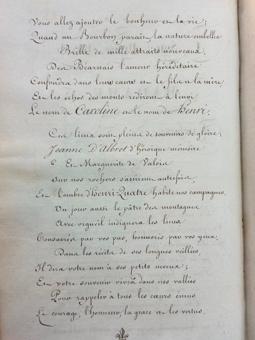 Abadie - Hautes-Pyrénées [Exemplaire de la duchesse de Berry de la bibliothèque de Rosny  dédicace] - 1824