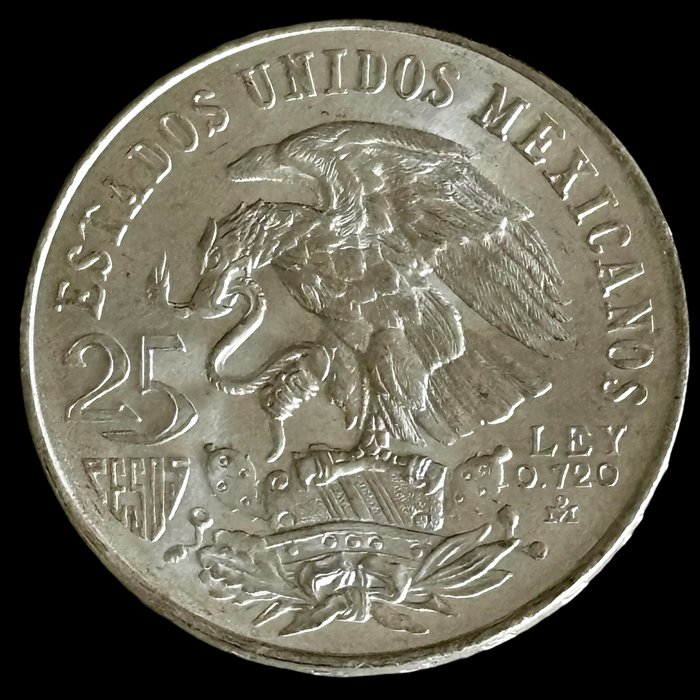 Mexico 25 Pesos - 1968 - (S37-009)  (Ingen mindstepris)