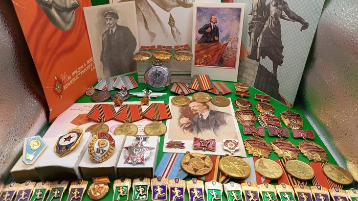 Rusland - Belønning - Collection of Awards USSR.