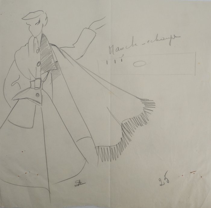 Pierre Cardin (1922-2020) (Attribué à) - La Parisienne : La grande écharpe