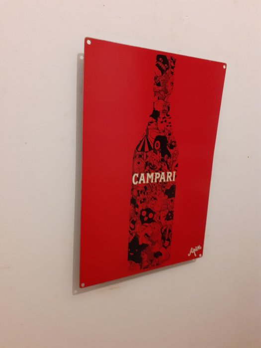 Davide Campari S.p.a Milano - Fortunato Depero - Reklameplakat - Jern