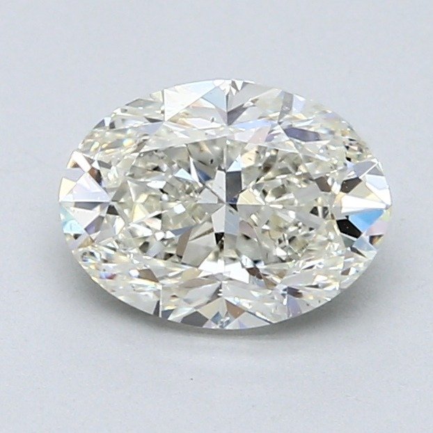 Ingen mindstepris - 1 pcs Diamant  (Natur)  - 150 ct - Oval - J - SI2 - Gemological Institute of America (GIA)