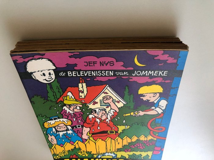 Jommeke 1 4 5 6 7 8 + 40 t/m 49 - Diverse titels - zie beschrijving - 16 Album - Første udgave/genoptryk - 1970/1970