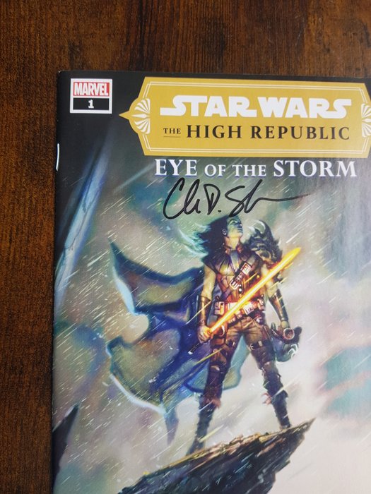 Star Wars: High Republic - Eye of the Storm #1 Key ISSUE - Signed by Creator Charles Soule - With COA - 1 Signed comic - 2022