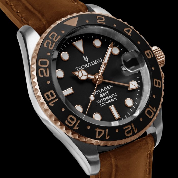 Tecnotempo - GMT 200M WR "Voyager" - Limited Edition - - - TT.200VY.PRG - Mænd - 2011-nu