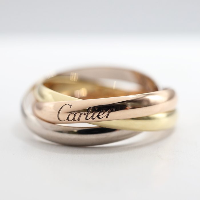 Cartier - Ring - Trinity - 18 kraat Gulguld, Hvidguld, Rosaguld