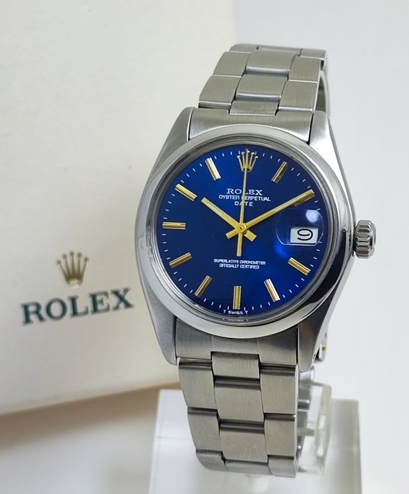 Rolex - Oyster Perpetual Date - Ingen mindstepris - Ref. 1500 - Mænd - 1975