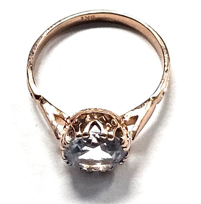 Ingen mindstepris - Ring - 9 kt. Rosaguld, Sølv -  1.60ct. tw. Topas