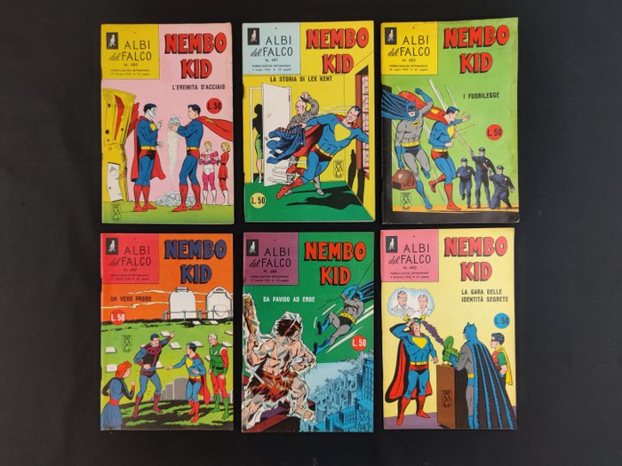 Albi del Falco Nembo Kid - 16 Comic - Første udgave - 1965