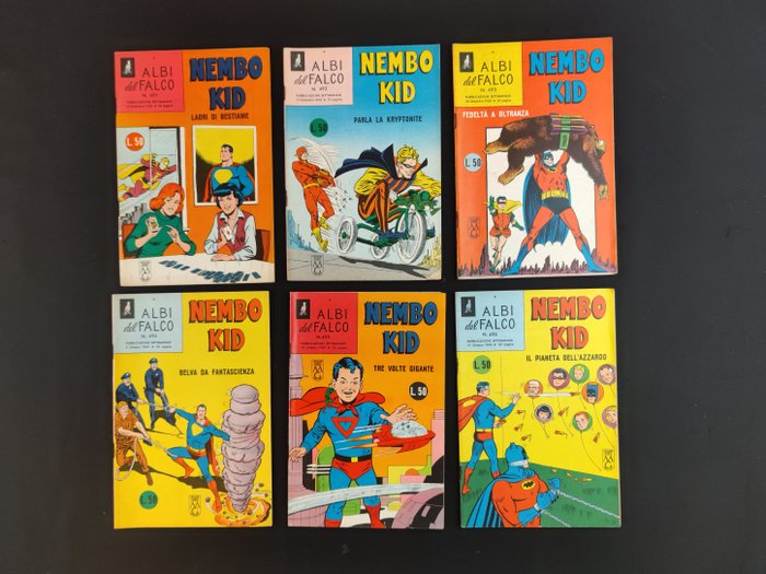 Albi del Falco Nembo Kid - 16 Comic - Første udgave - 1965