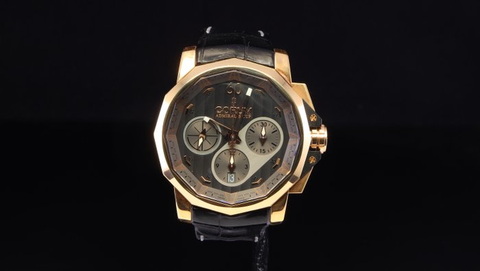 Corum - Admirals Cup Challenge Chronograph - 753.771.55/0081-AK16 - Mænd - 2011-nu