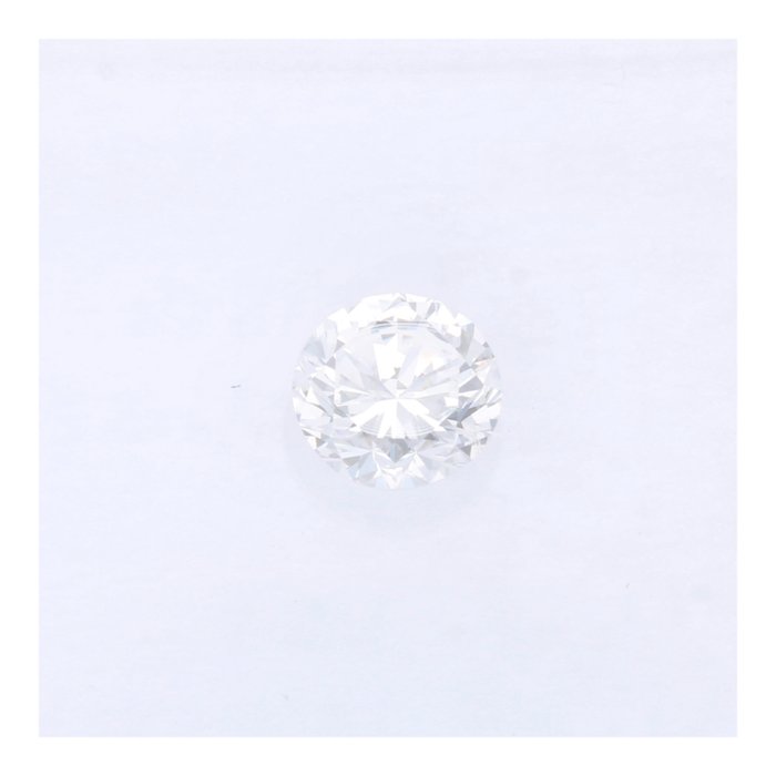 Ingen mindstepris - 1 pcs Diamant  (Natur)  - 0.19 ct - Rund - D (farveløs) - VS1 - International Gemological Institute (IGI)