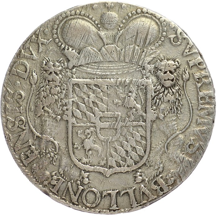 Belgien. Prince-bishopric of Liège - Maximilien-Henri de Bavière. Dukaton mm. perron - Liege Mint - 1680 over 70 - RARE