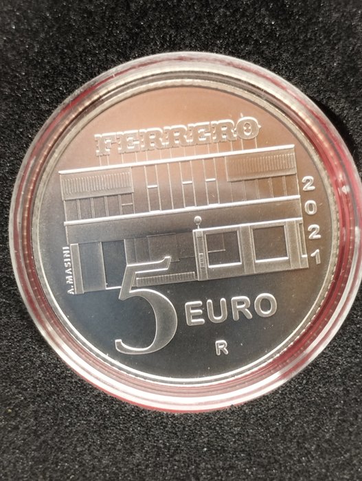 Italien. 5 Euro 2021  (Ingen mindstepris)