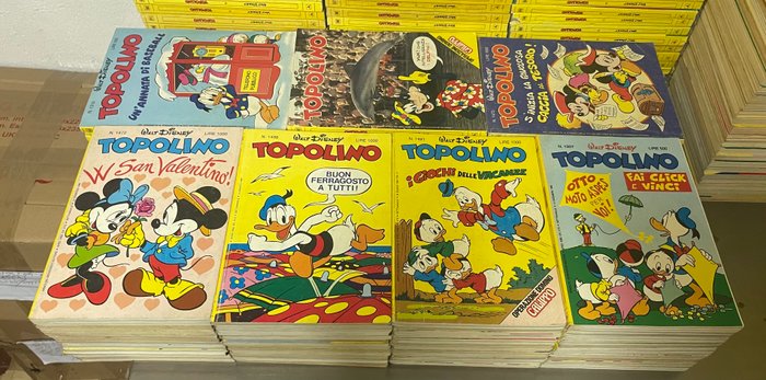 Topolino 1401/1499 - Sequenza semi completa - 97 Comic - Første udgave - 1983/1985