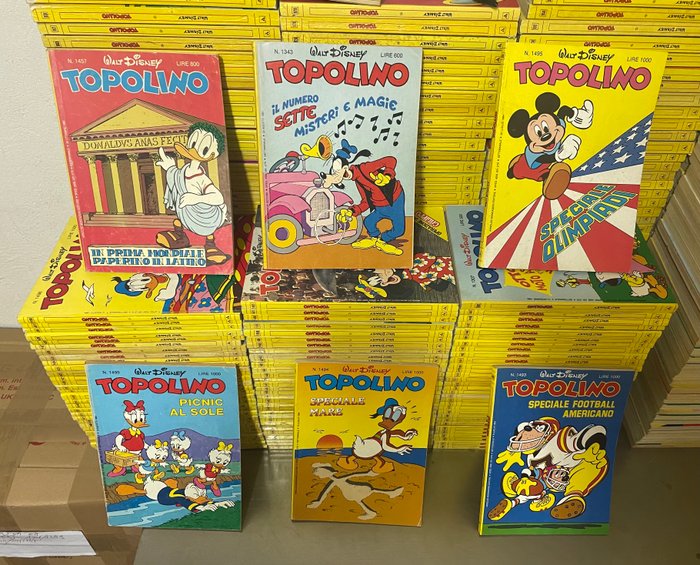 Topolino 1401/1499 - Sequenza semi completa - 97 Comic - Første udgave - 1983/1985