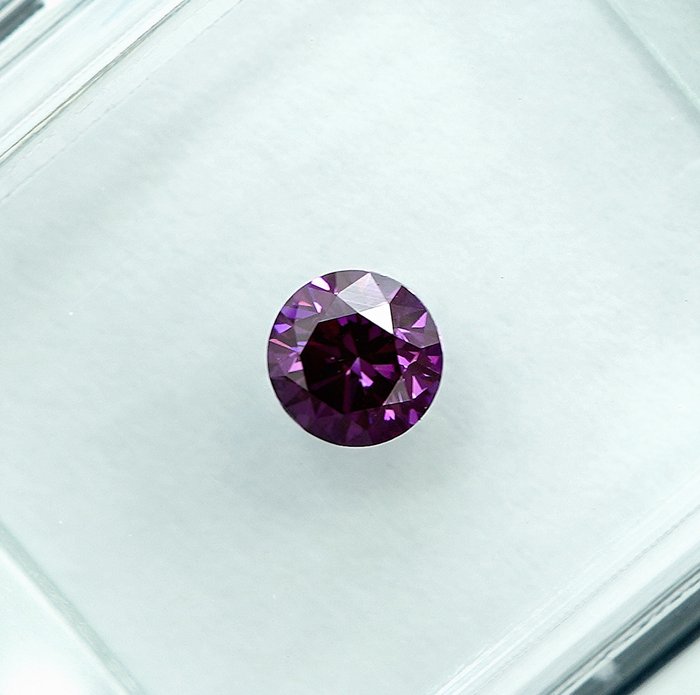 1 pcs Diamant  (Farvebehandlet)  - 0.28 ct - VVS2 - International Gemological Institute (IGI)