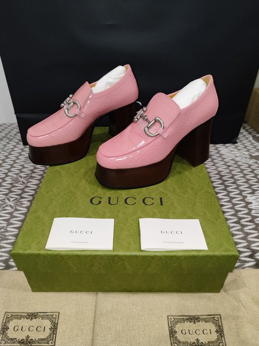 Gucci - Sko med høje hæle - Størelse: Shoes / EU 36.5, UK 2,5, US 6,5