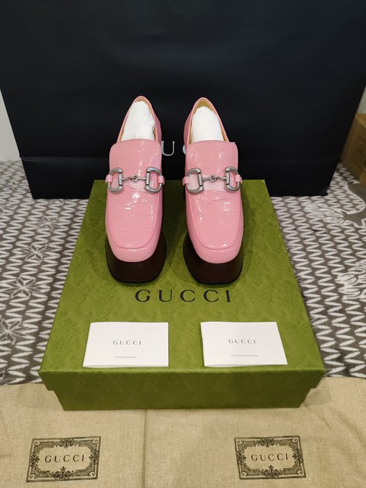 Gucci - Sko med høje hæle - Størelse: Shoes / EU 36.5, UK 2,5, US 6,5