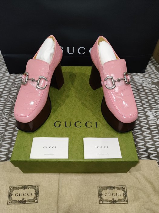 Gucci - Sko med høje hæle - Størelse: Shoes / EU 36.5, UK 2,5, US 6,5