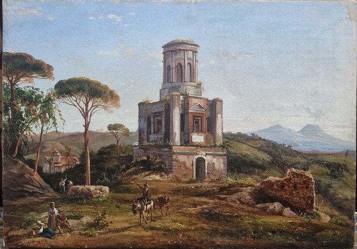 Ercole Gigante (1815-1860) - La Conocchia