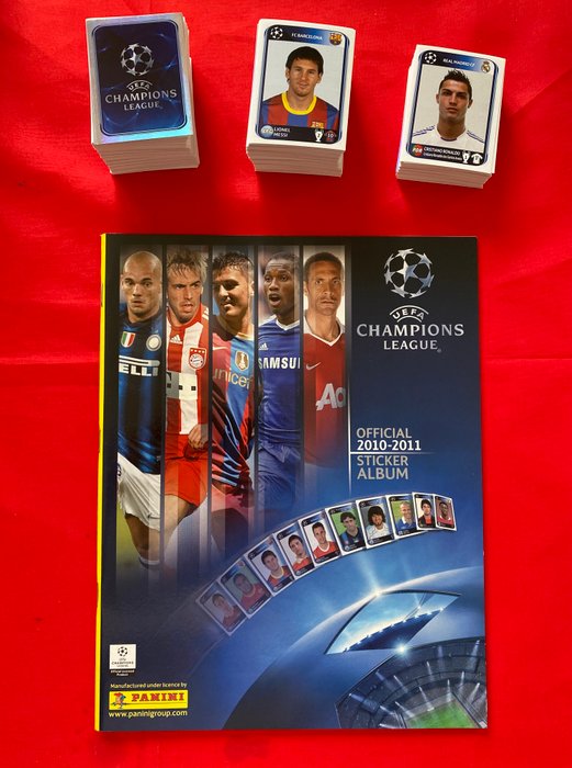 Panini Champions League 2010-11 Album vuoto + Complete Set