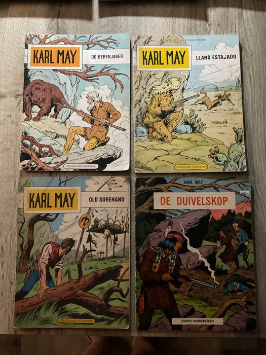 Karl May In de range van nr 3 tot en met 87 - 53 Album - Flere udgaver - 1964/1985