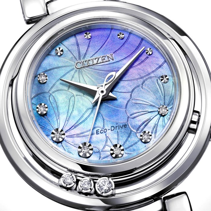 Citizen - Lady Arcly Silver Limited Edition Diamond Accents Madreperla - Kvinder - 2011-nu