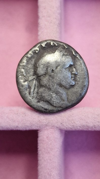 Romarriket Vespasian (AD 69-79) Lotto 3 monete (Denario Asse)