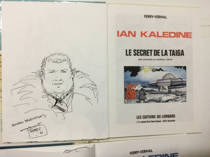 Ian Kaledine T1 à T10 + 2x dédicace - 10x C - 10 Album - Første udgave - 1983/1992