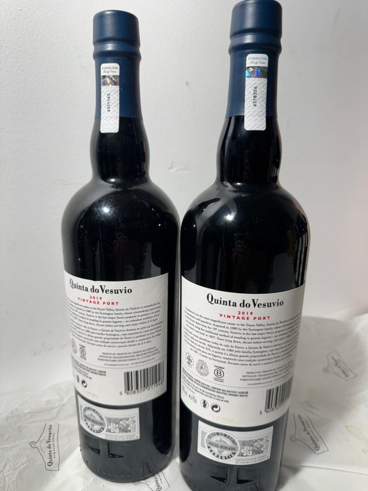 2019 Quinta do Vesúvio - Vintage Port -  Douro  - 2 Flasker (0,75 L)