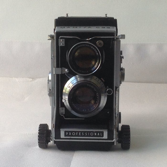 Mamiya C33 Professional To-øjet spejlreflekskamera (TLR)