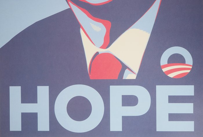 Shepard Fairey (OBEY) (1970) - Hope : Obama