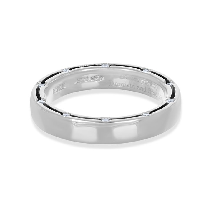 Damiani - Ring - 18 kraat Hvidguld -  0.30ct. tw. Diamant (Natur)