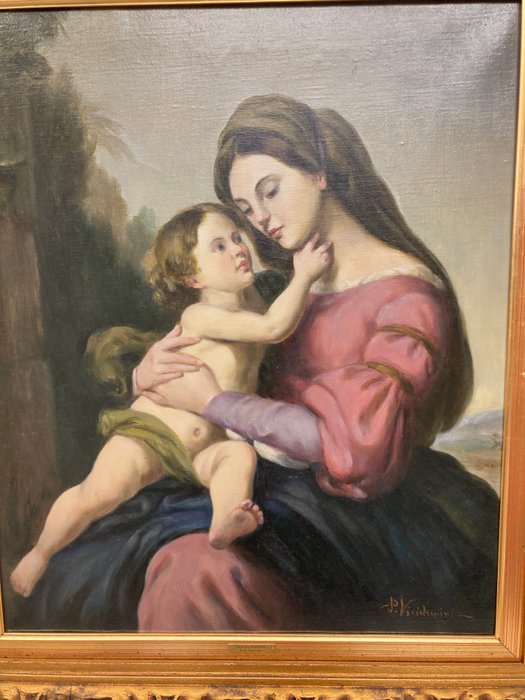 Pietro Vicidomini (1960), da Francesco Podesti - Madonna con Bambino