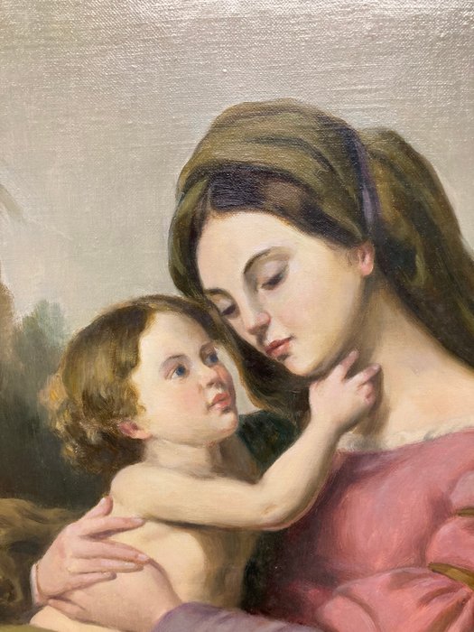 Pietro Vicidomini (1960), da Francesco Podesti - Madonna con Bambino