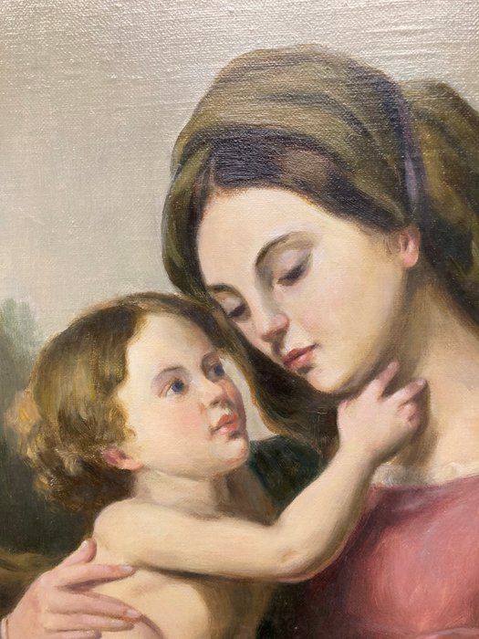 Pietro Vicidomini (1960), da Francesco Podesti - Madonna con Bambino