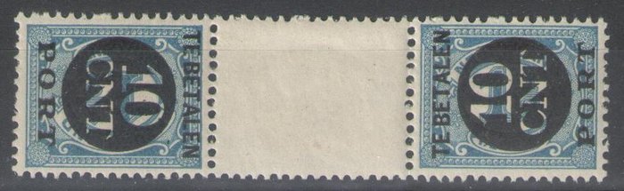 Holland 1924 - Port Keerdrukpair - NVPH P67b