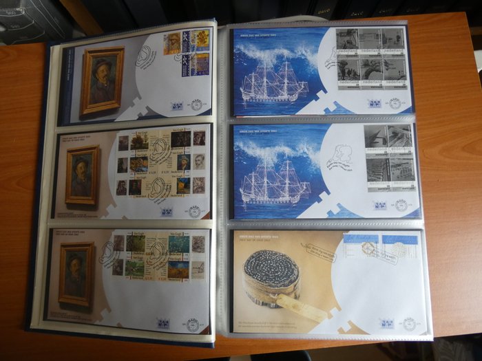 Holland 2003/2010 - Samling af FDC'er i Importa-album - NVPH E476/E621