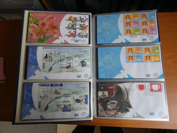 Holland 2003/2010 - Samling af FDC'er i Importa-album - NVPH E476/E621