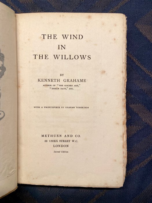 Kenneth Grahame - The wind in the willows - 1908