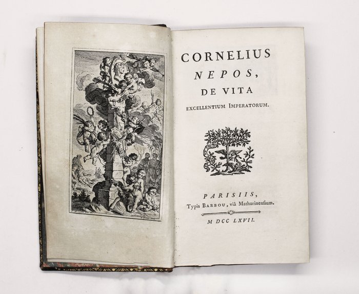 Cornelio Nepote - Vita Excellentium Imperatorum - 1767