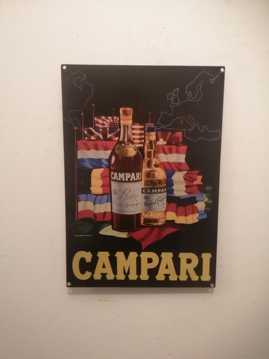 Campari - Nanni - Reklameplakat - Campari - Jern