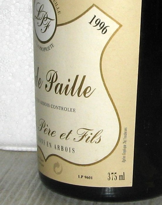 1996 Domaine Ligier, Vin de Paille - Jura - 6 Halve flasker (0,375 L)