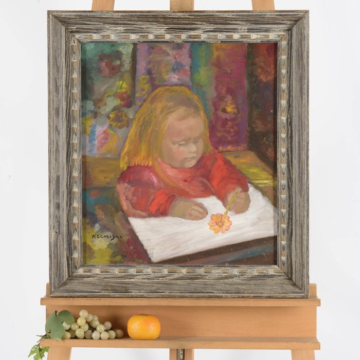 Pinchus Krémègne (1890-1981) - Child drawing