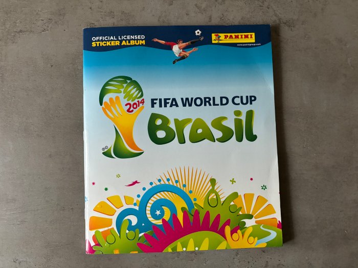 Panini - Brazil 2014 World Cup - Cristiano Ronaldo, Lionel Messi, Robben, van Persie - 1 Complete Album