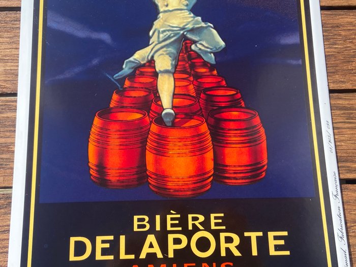 Bière Delaporte / Arémail - Plakette - Emalje